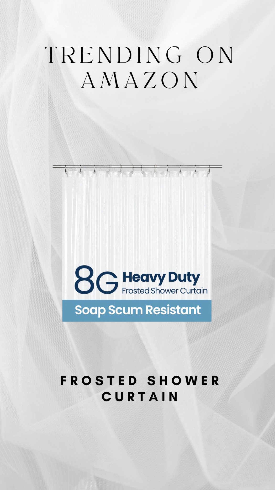 Home refresh era? Don’t forget about your bathroom! Replace your shower curtain with this soap scum resistant one.

#LTKWatchNow #LTKHome