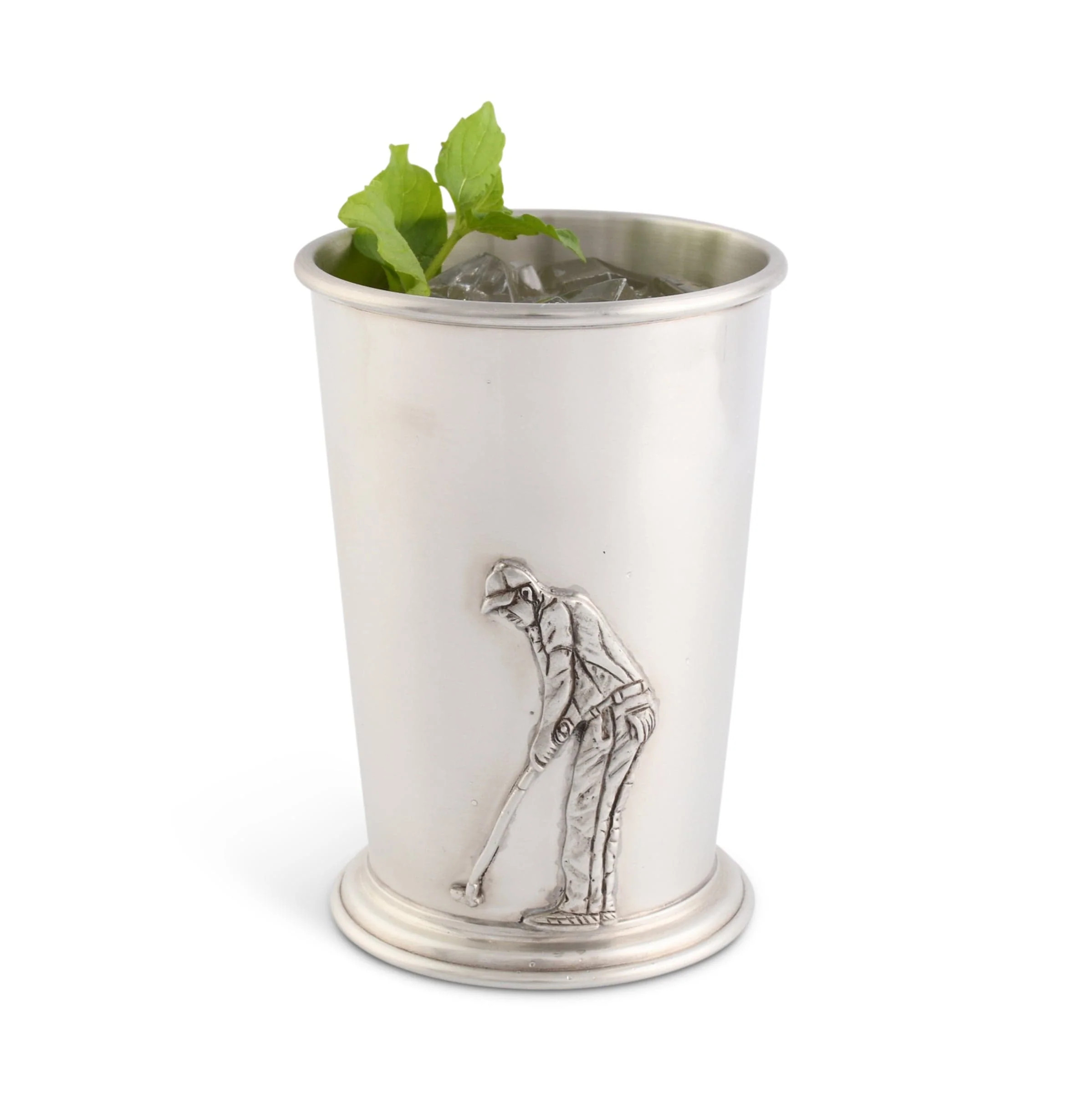 Pewter Golfer Mint Julip Cup | Lucy's Market