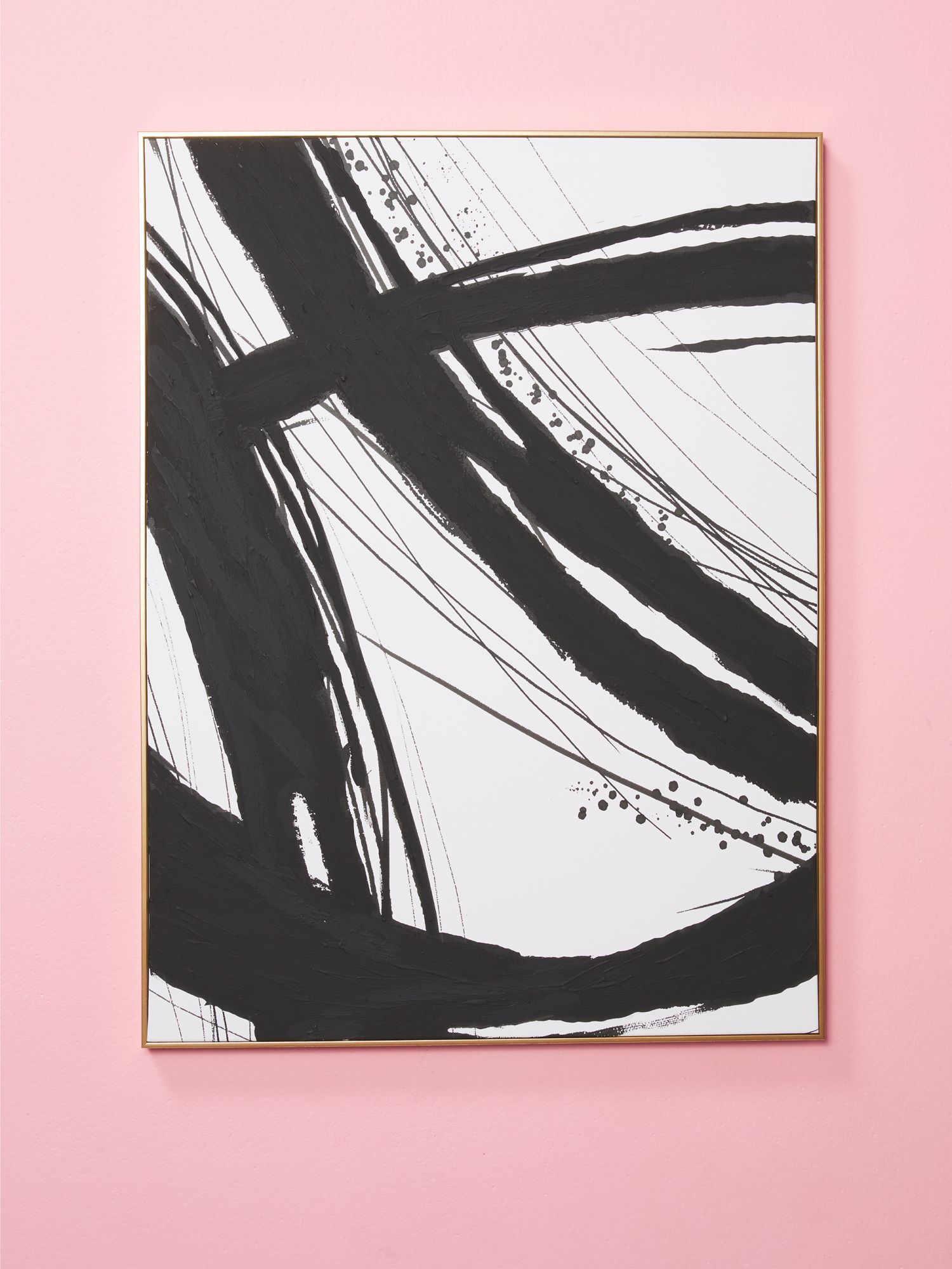 30x40 Canvas Abstract Loops Wall Art | Living Room | HomeGoods | HomeGoods