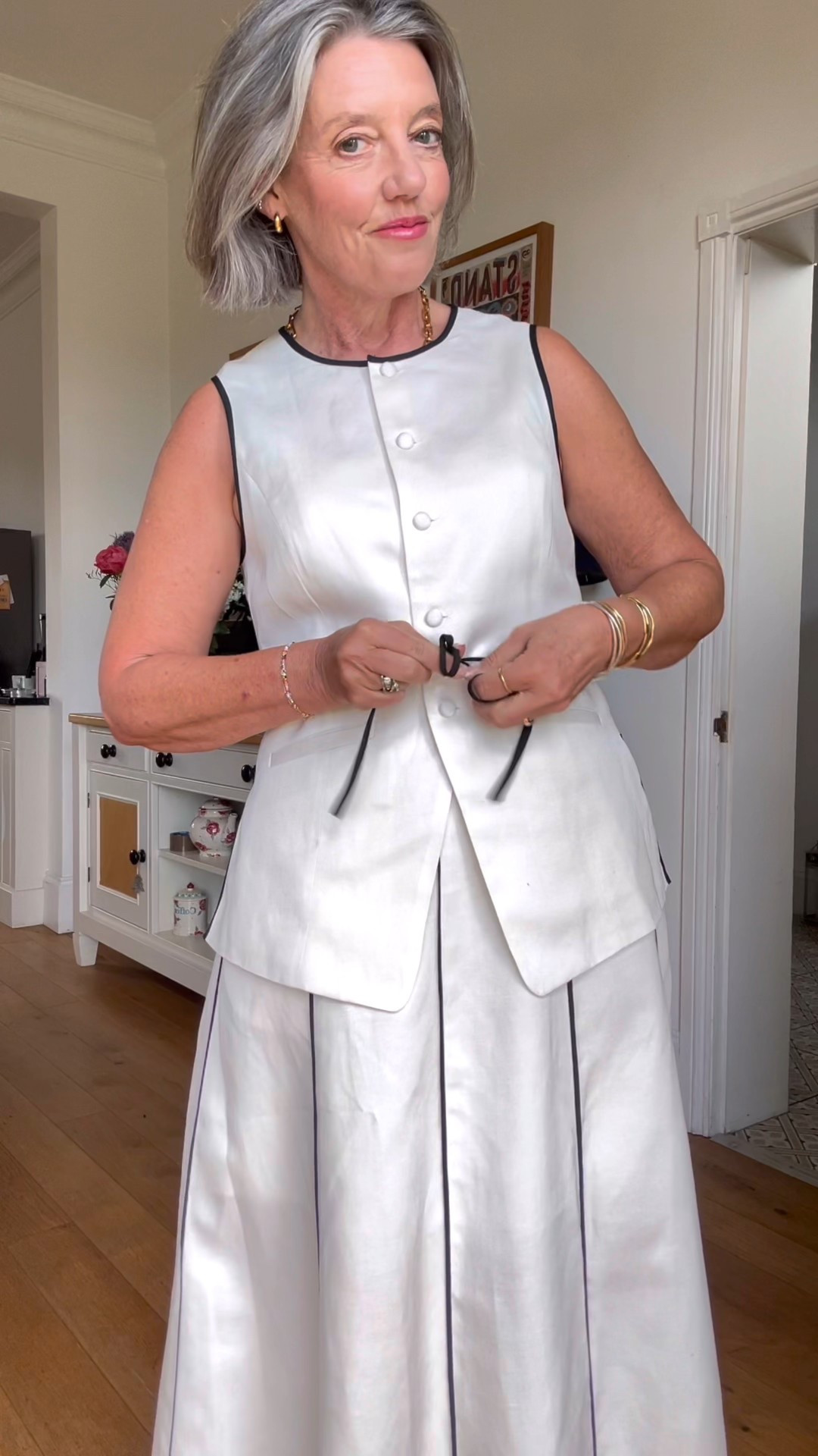 The waistcoat &skirt co ord @phaseeight
Perfect for a wedding or special event but wear as separates too!
Waistcoat size 10
Skirt size 12

Linen trouser medium

#LTKmidsize #LTKover50style #LTKstyletip