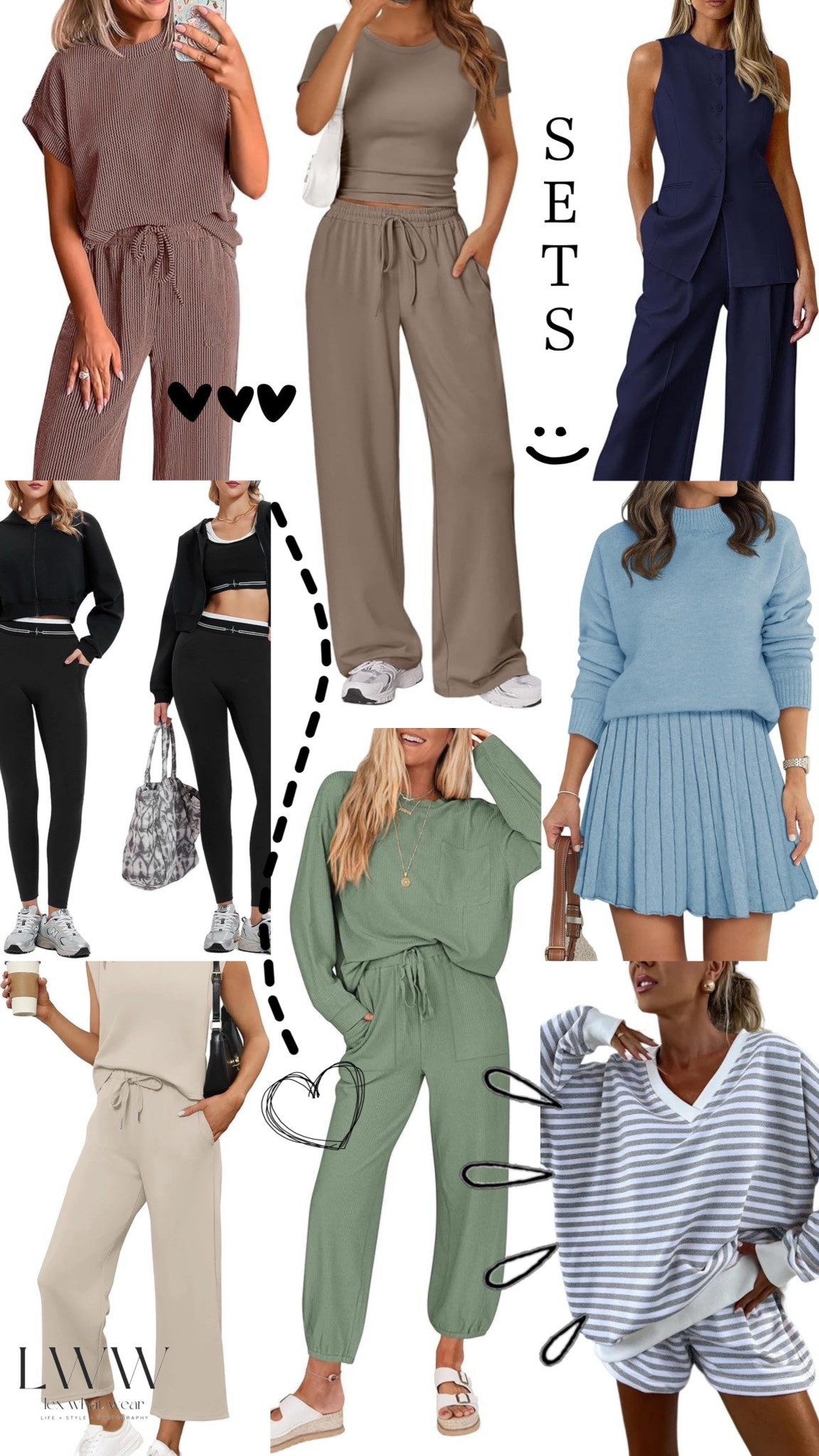 Daily Faves: Warmer Weather Sets!! 

#LTKmomlife #LTKSeasonal