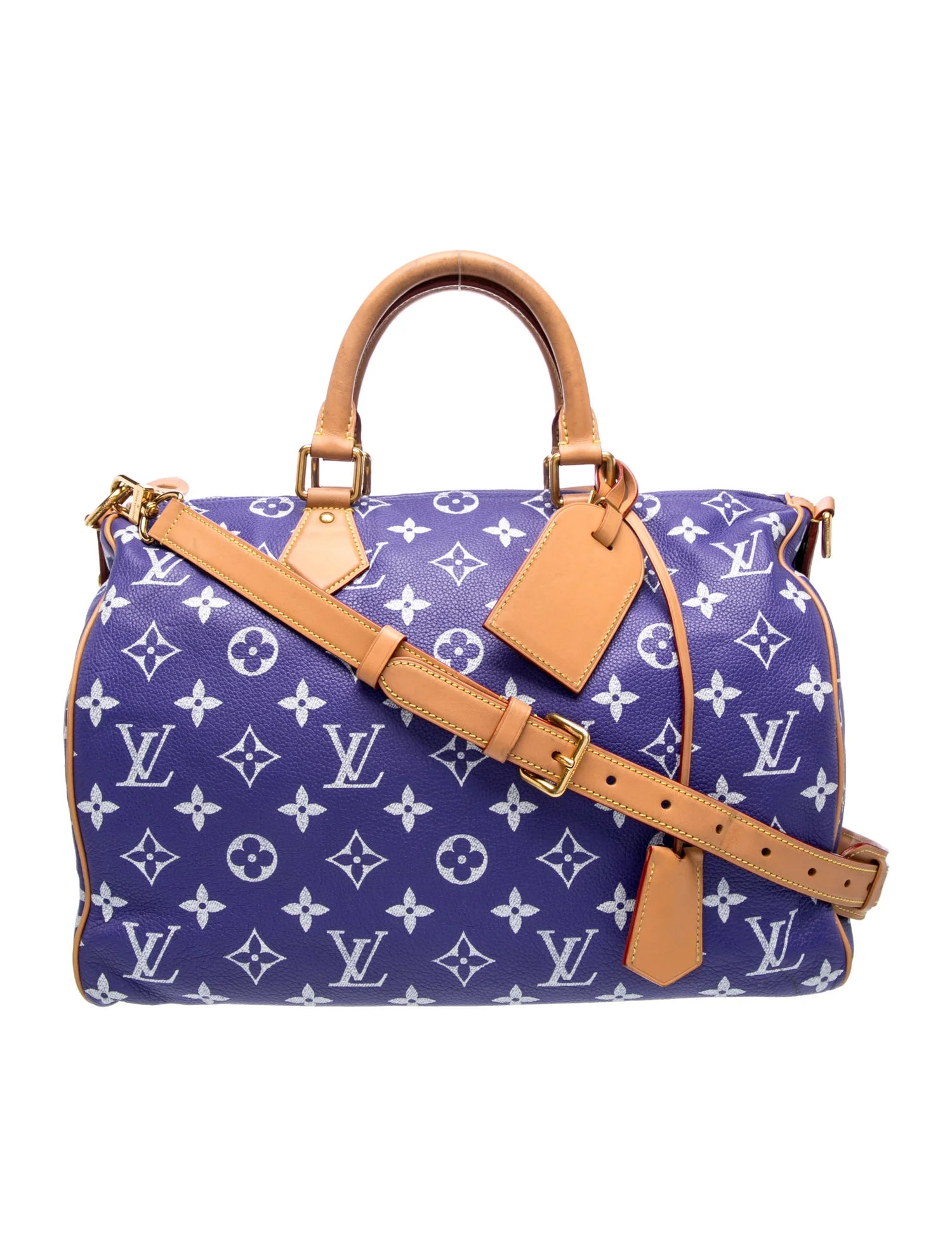 Louis Vuitton LV Monogram Speedy Bandouliere Medium - Purple Other, Bags - LOU1246441 | The RealR... | The RealReal