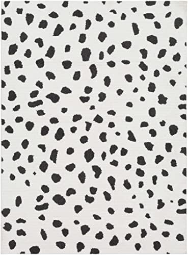 Tariffville Dalmation Spotted Living Room Bedroom Nursery Area Rug - Animal Print Dalmatian Style -  | Amazon (US)