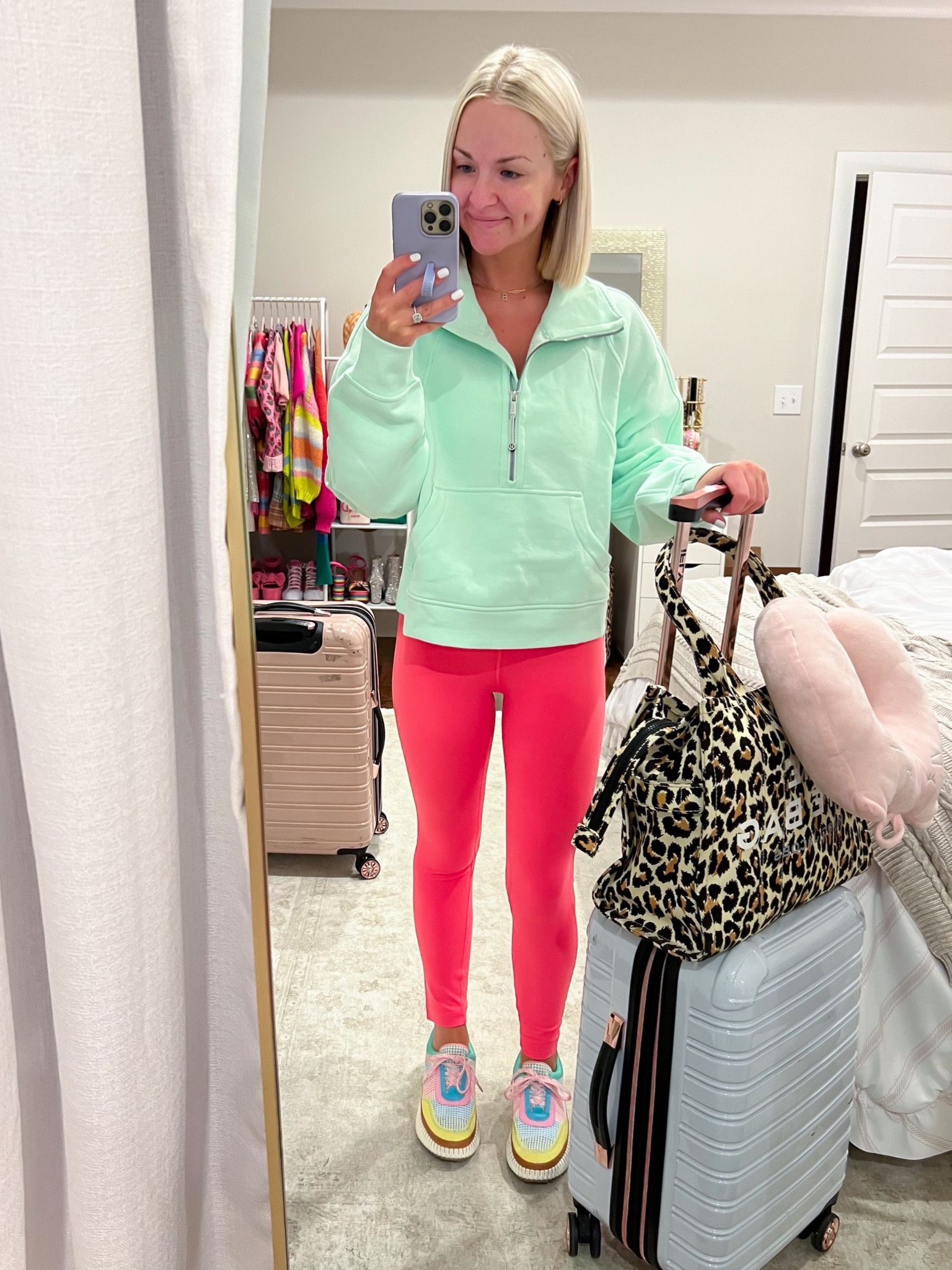 40% OFF - Pale raspberry align high rise pant 25”
Size: 4 

#LTKsalealert #LTKCyberWeek #LTKHoliday