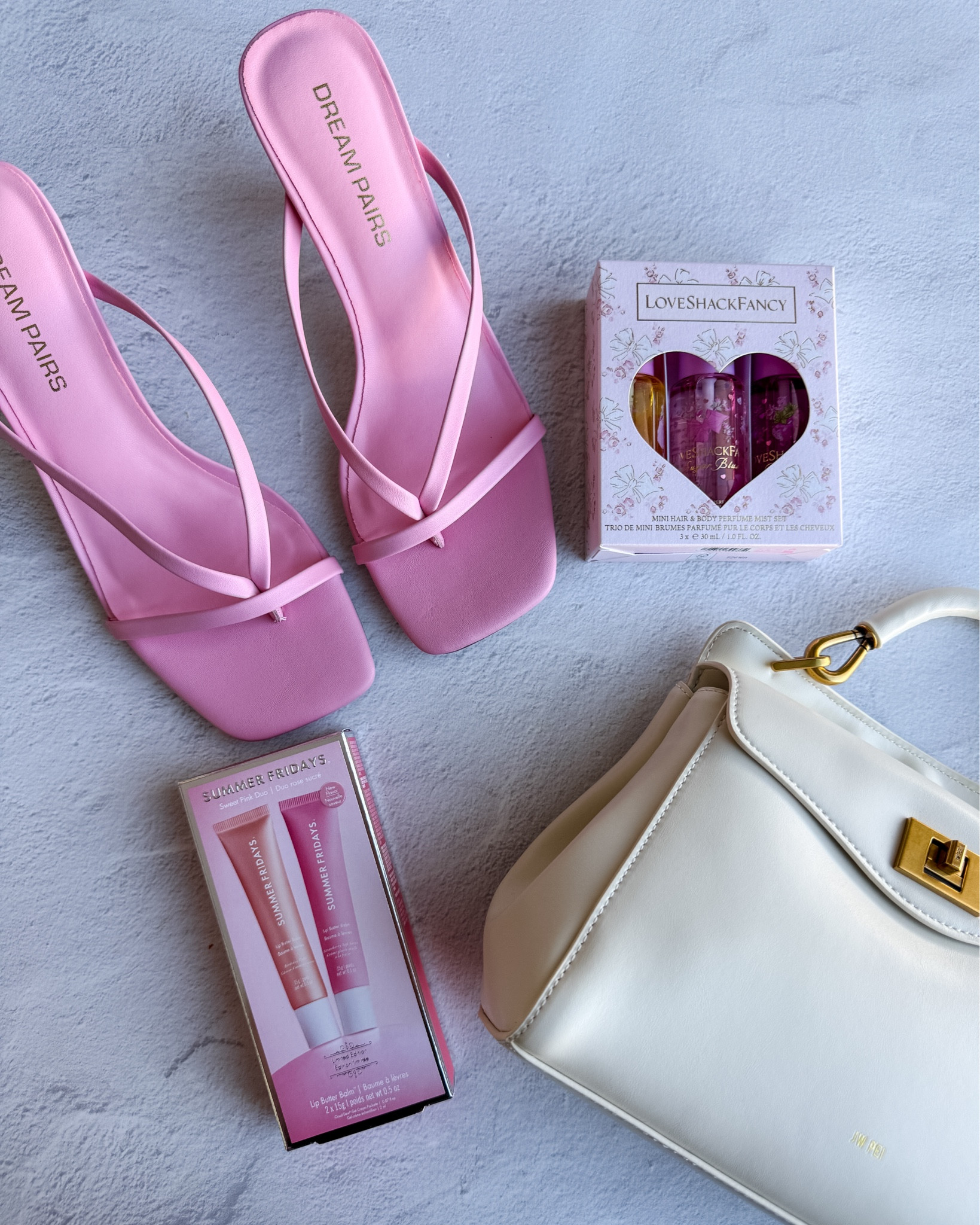 Pink Spring Accessories #springshoes #springbeauty #beautynewarrivals #springfashion 

 

#LTKselfcare #LTKSeasonal #LTKBeauty