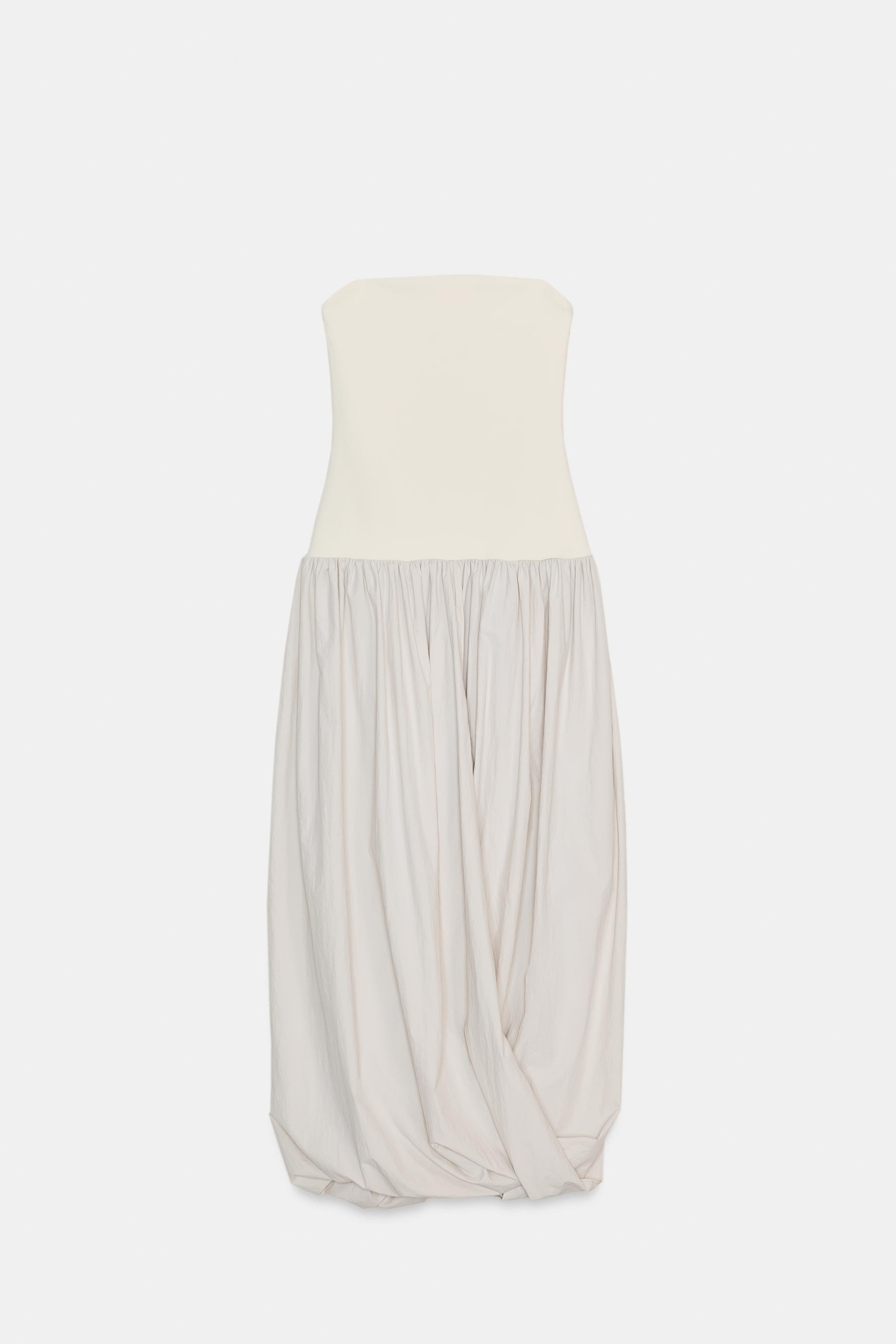 COMBINED MIDI DRESS | Zara UK