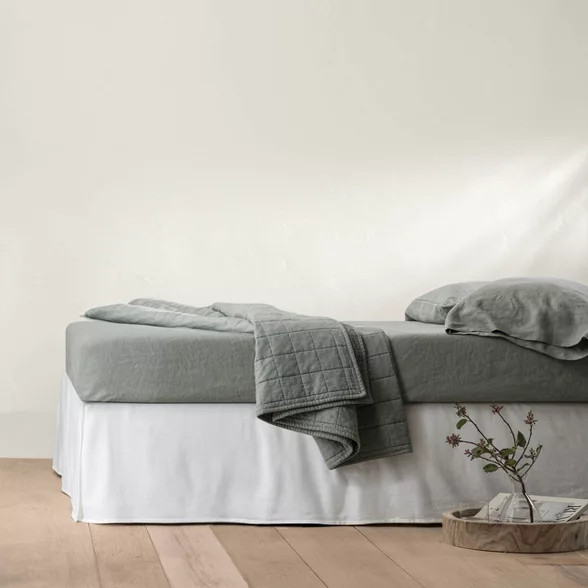 Linen Blend Bedskirt - Casaluna™ | Target
