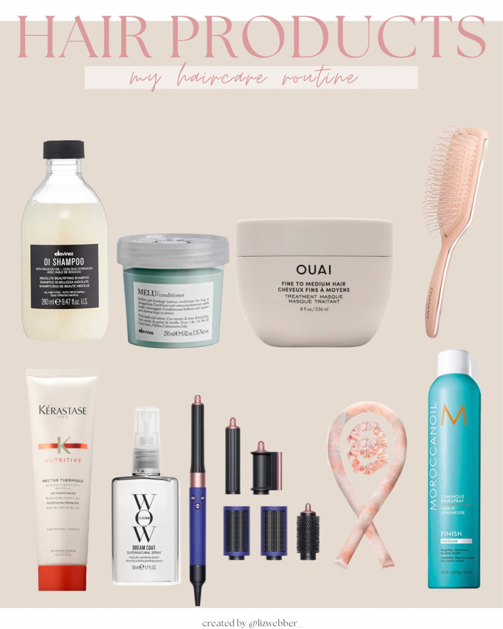 My haircare products I use every time I do a hair wash day!

#LTKbeauty #LTKunder100