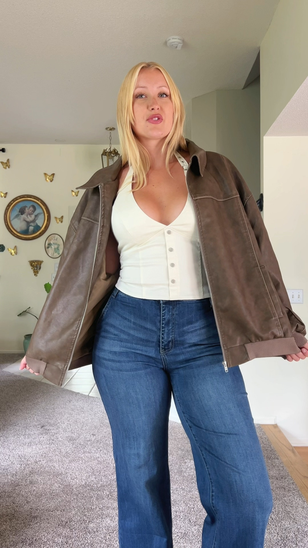 love how versatile this jacket is!! 🫶🏼 

#LTKautumn #LTKSeasonal #LTKMidsize