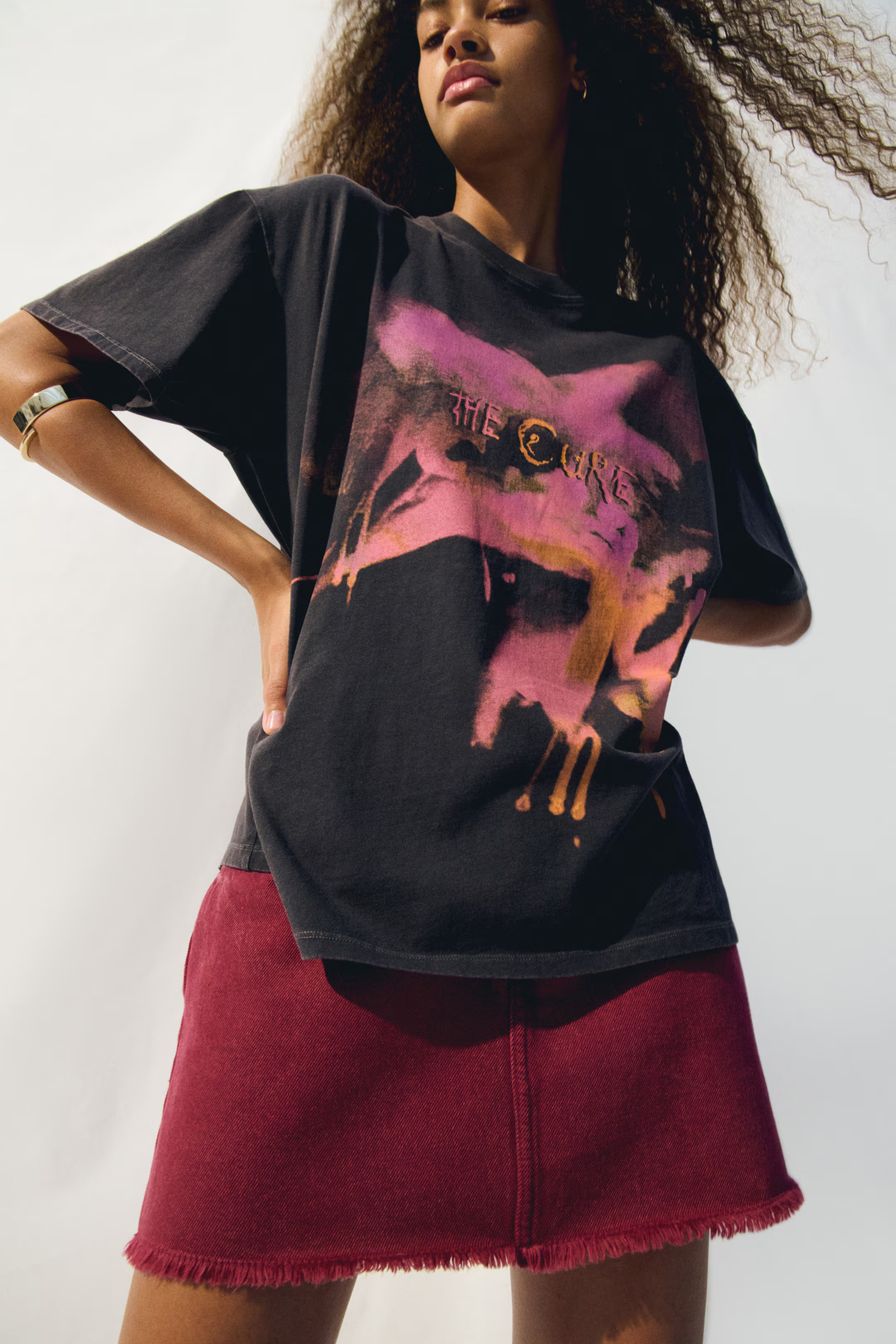 Oversized Printed T-Shirt | H&M (US + CA)