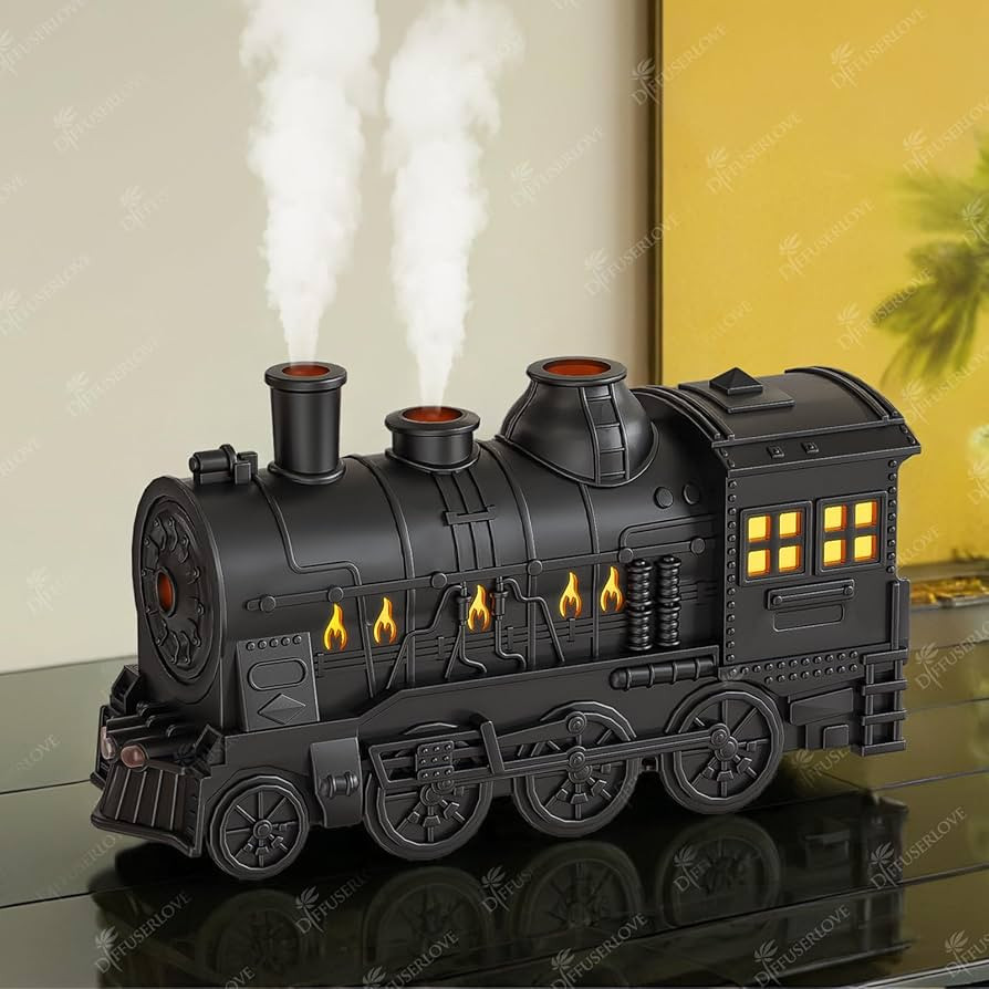 Diffuserlove Train Diffuser 300ML Essential Oil Diffuser Cool Mist Humidifier Aroma Diffuser with... | Amazon (US)