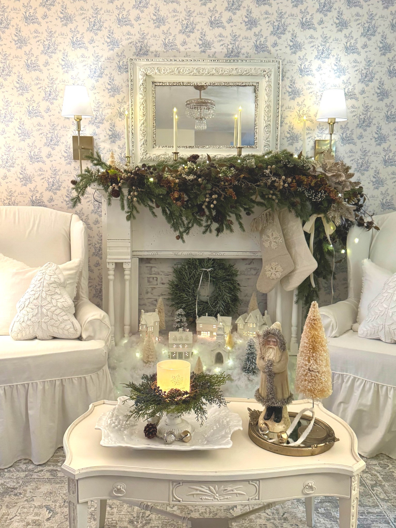 White Cottage Queen Ann Slipcovers!
 These have a beautiful cozy style!

#LTKHome #LTKSeasonal #LTKSaleAlert