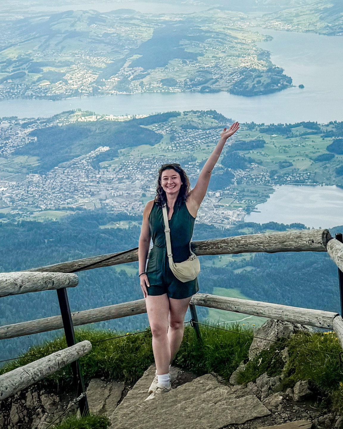 Obsessed with this romper! Wore it all over Europe and now wear it at home because it’s perfect for hot weather. I got it in a tall for a little extra thigh coverage. I love to pair it with a fun sports bra and leave it half unzipped. 

#LTKTravel #LTKSaleAlert #LTKActive