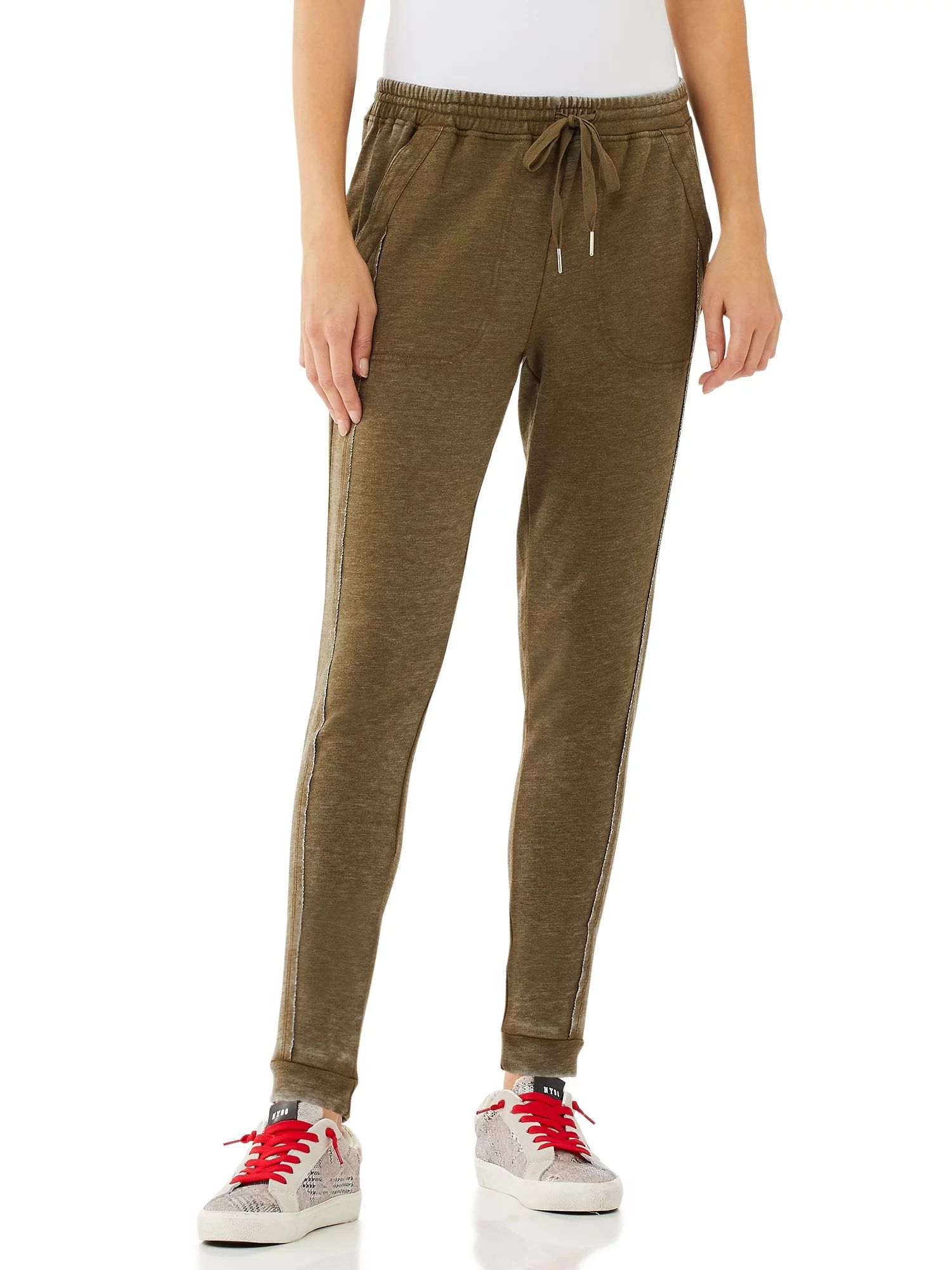 Scoop Women’s Joggers with Front Seaming | Walmart (US)