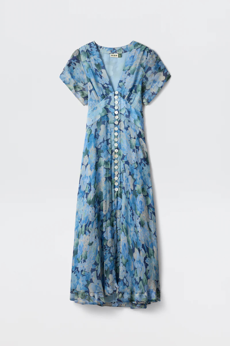Novara - Chelsea Floral Blue | Rixo