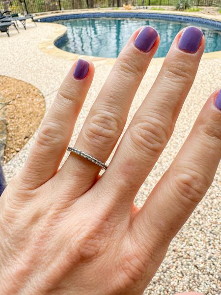 The best faux wedding band! I’ve had this one for years & worn it in the ocean, pool, in the dirt, everywhere & it still looks amazing, plus it’s budget-friendly!



#LTKtravel #LTKover40 #LTKfindsunder50