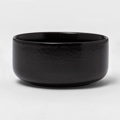 27oz Porcelain Ravenna Cereal Bowl Black - Project 62&#8482; | Target
