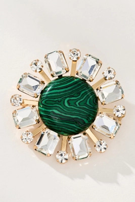 Crystal Stone Brooch | Anthropologie (US)