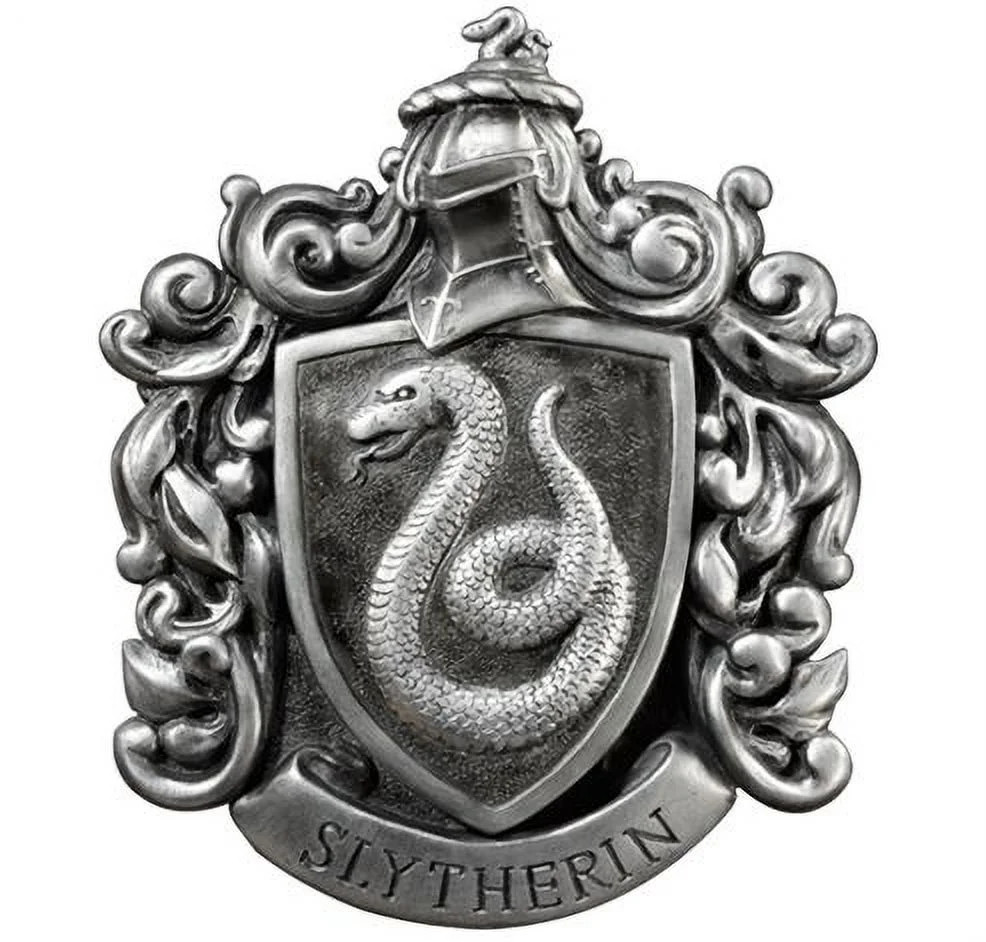 Harry Potter Slytherin Crest Wall Plaque - Walmart.com | Walmart (US)