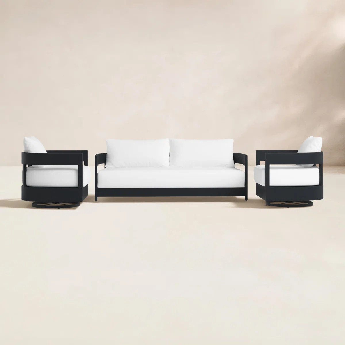 Everlee 3 - Piece Sofa Seating Group with Sunbrella Cushions | Wayfair North America