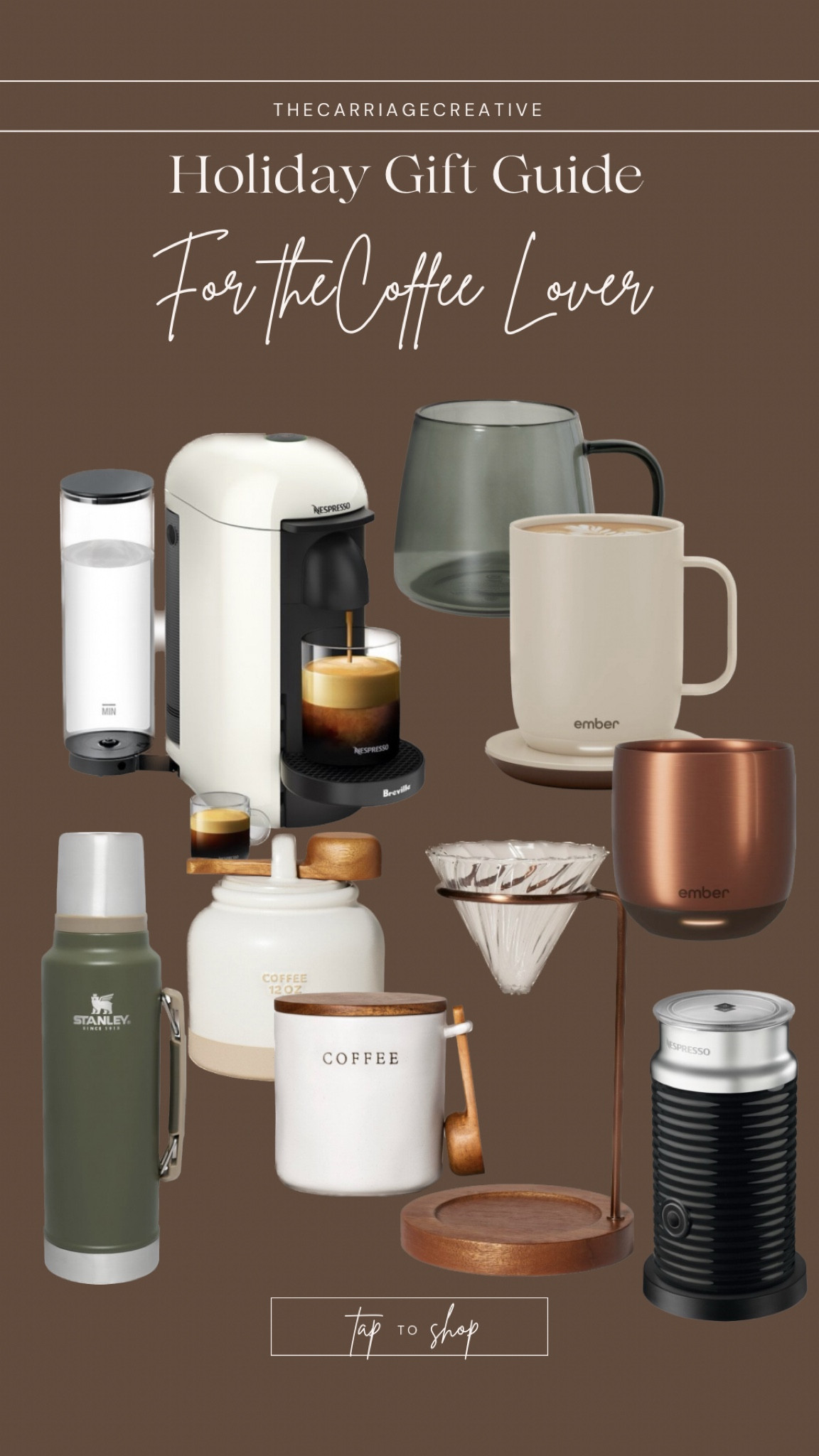 HOLIDAY GIFT GUIDE || For the Coffee Lover

#LTKGiftGuide #LTKhome #LTKHoliday