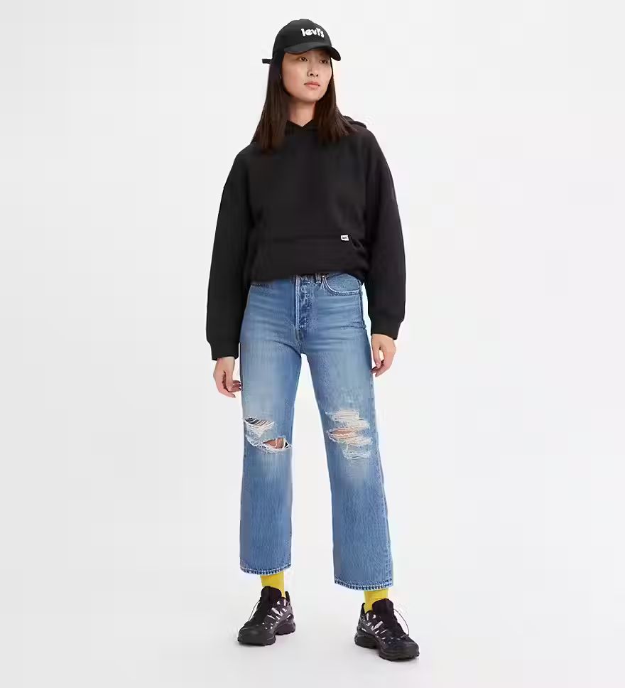 Ribcage Straight Ankle Women's Jeans - Light Wash | Levi's® US | LEVI'S (US)