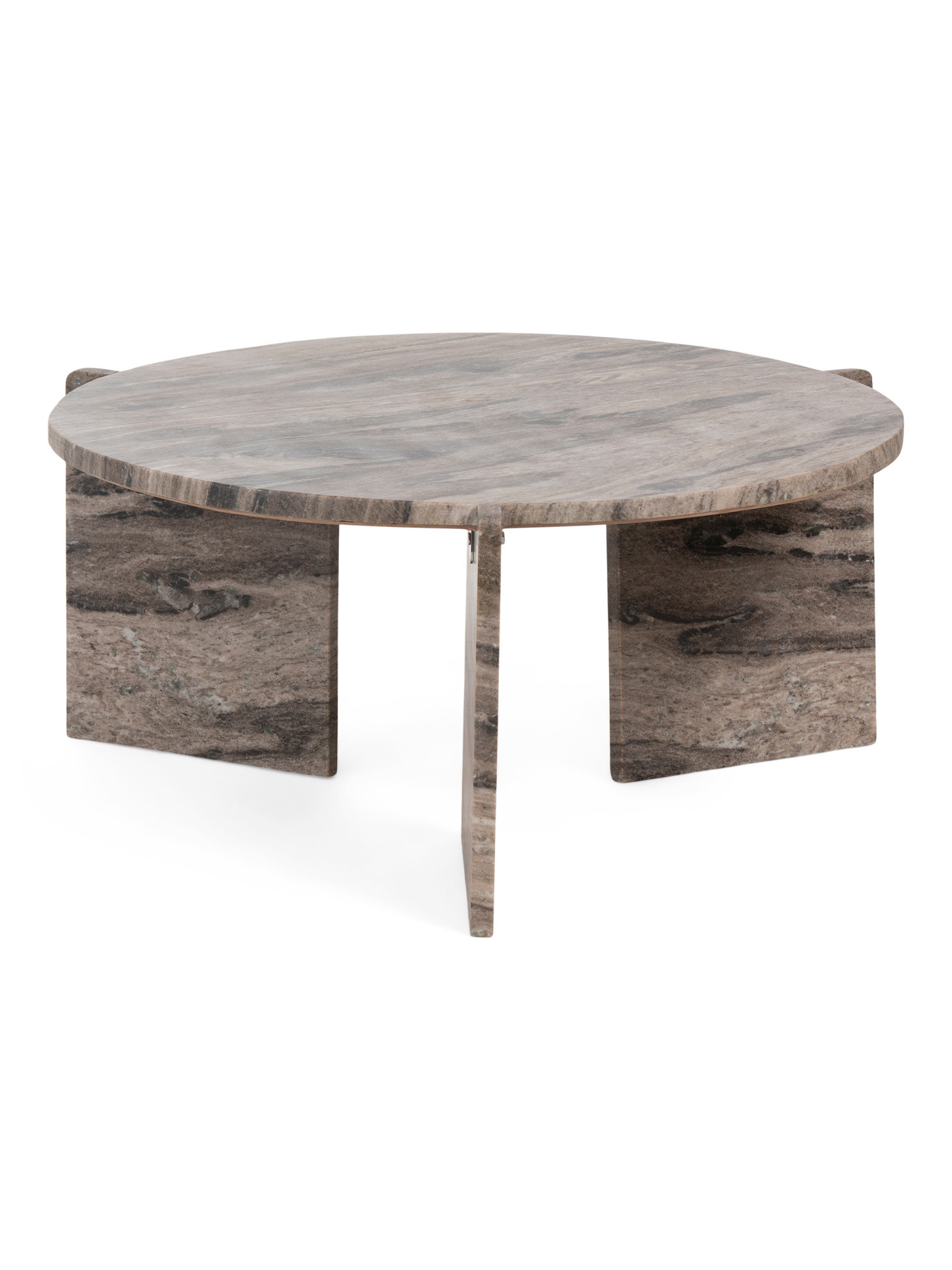 32x15 Marble 3 Leg Coffee Table | TJ Maxx