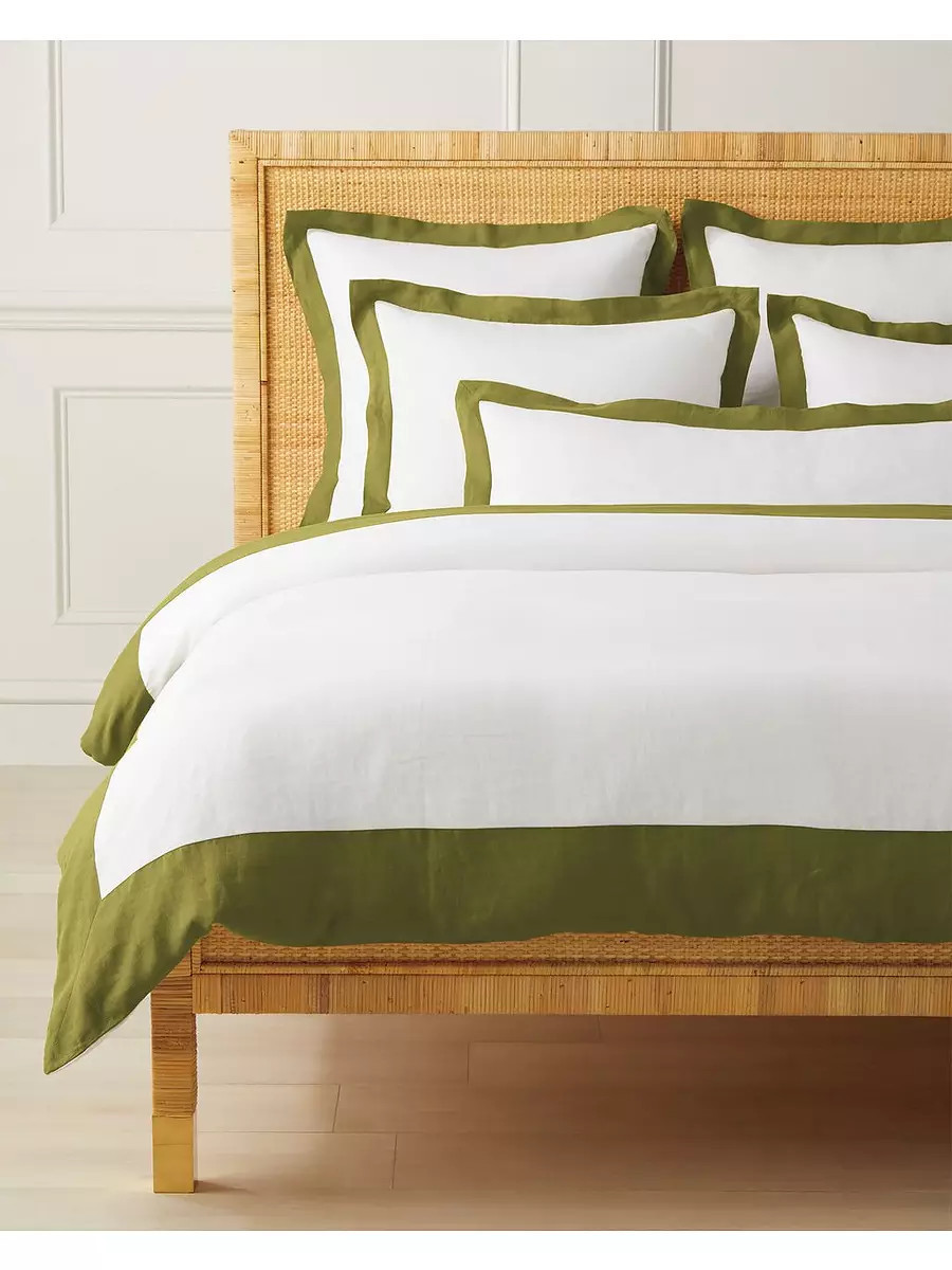 Salento Linen Duvet Cover | Serena and Lily