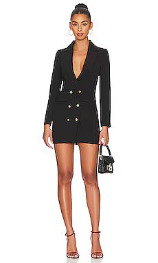 superdown Madeline Blazer Dress in Black from Revolve.com | Revolve Clothing (Global)