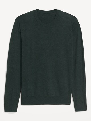 Crew-Neck Cotton-Blend Sweater for Men | Old Navy (US)