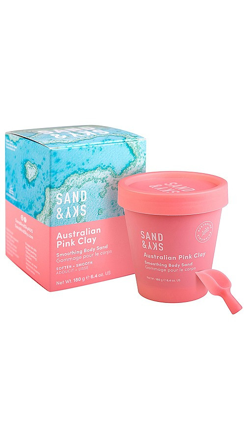 Sand & Sky Pink Clay Smoothing Body Sand in Beauty: NA. | Revolve Clothing (Global)