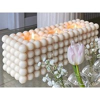 Extra Large Cube Candle - Home Decor Wedding Favor Bubble Aesthetic | Gift Idea Rubix 8.5 Inch | Etsy (US)