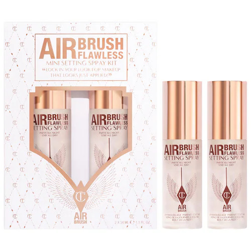 Mini Airbrush Flawless Setting Spray Duo Set - Charlotte Tilbury | Sephora | Sephora (US)