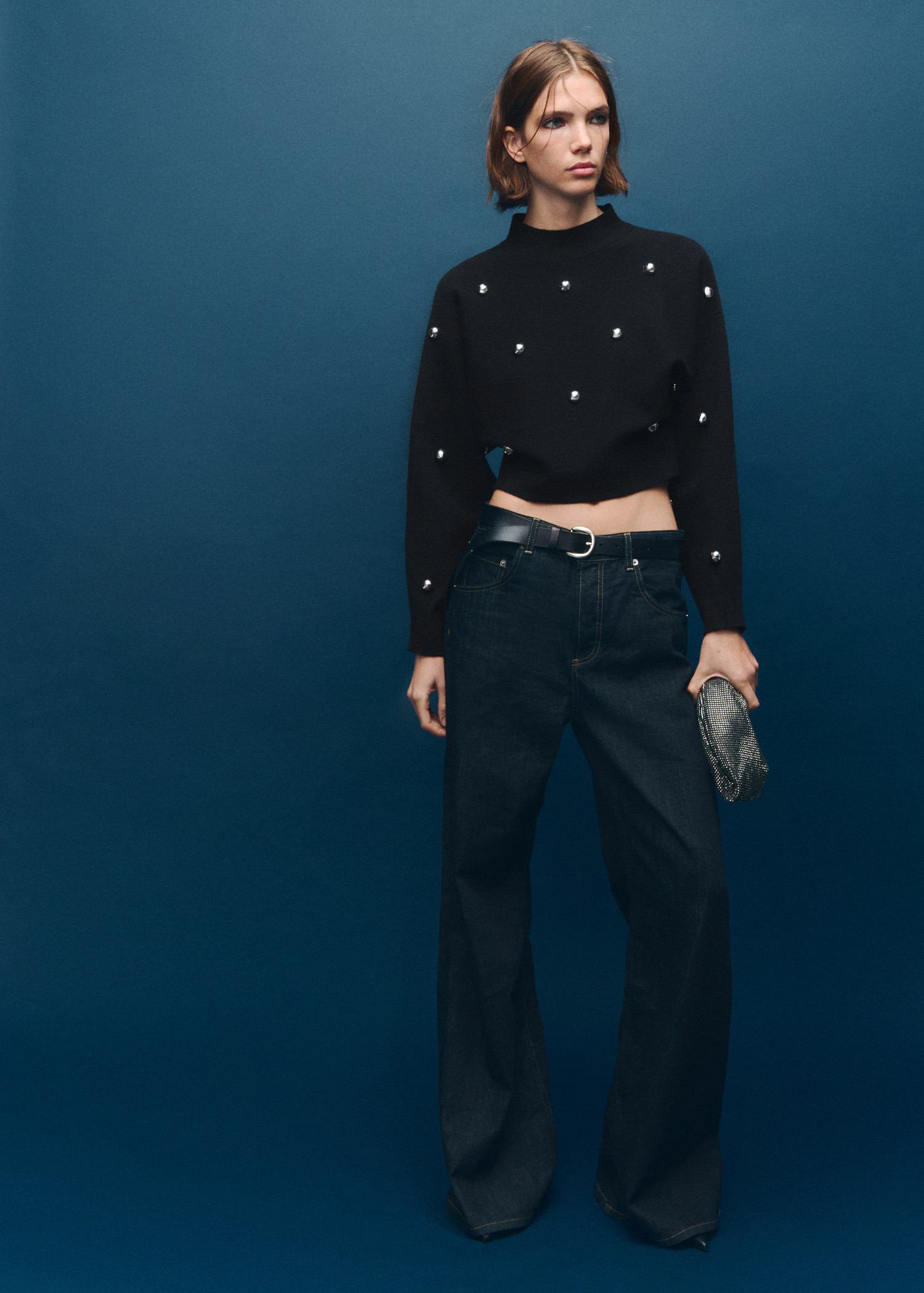 Perkins-neck sweater with spheres | Mango (US/MX/AU)