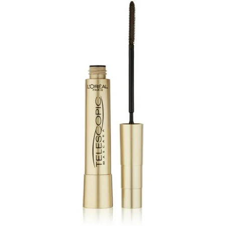 L'Oreal Telescopic Mascara, Black Brown [915], 0.27 oz | Walmart (US)