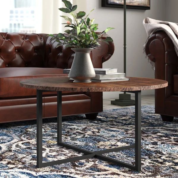 Ackerly Cross Legs Coffee Table | Wayfair North America