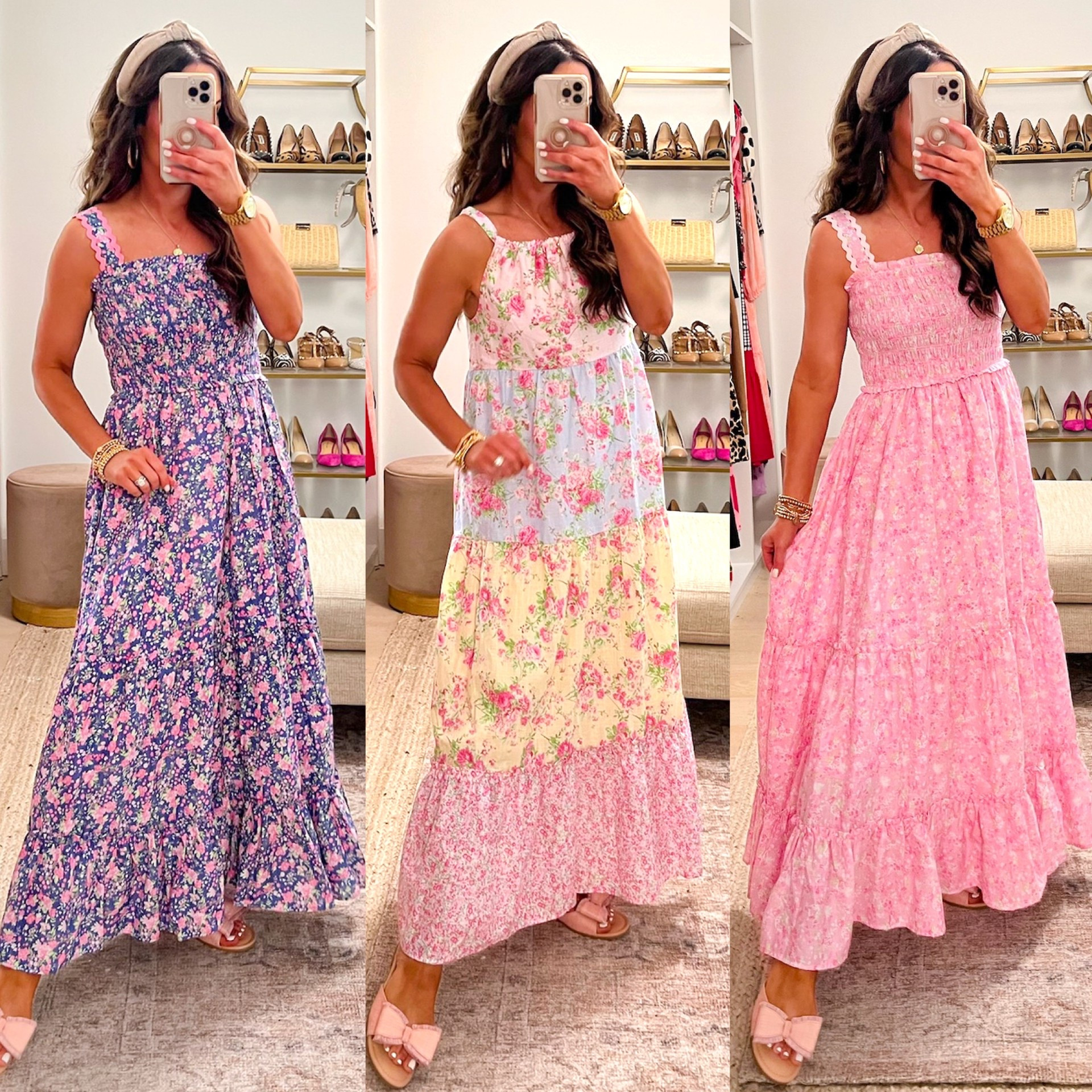 #WalmartPartner 🎀  Loving these new @walmart summer dresses! Wearing size S. Runs tts but if you’re between sizes or busty then size up for the best fit. Y’all will love these adorable @walmartfashion styles! 

#walmartfashion #walmart 

#LTKFindsUnder50 #LTKStyleTip