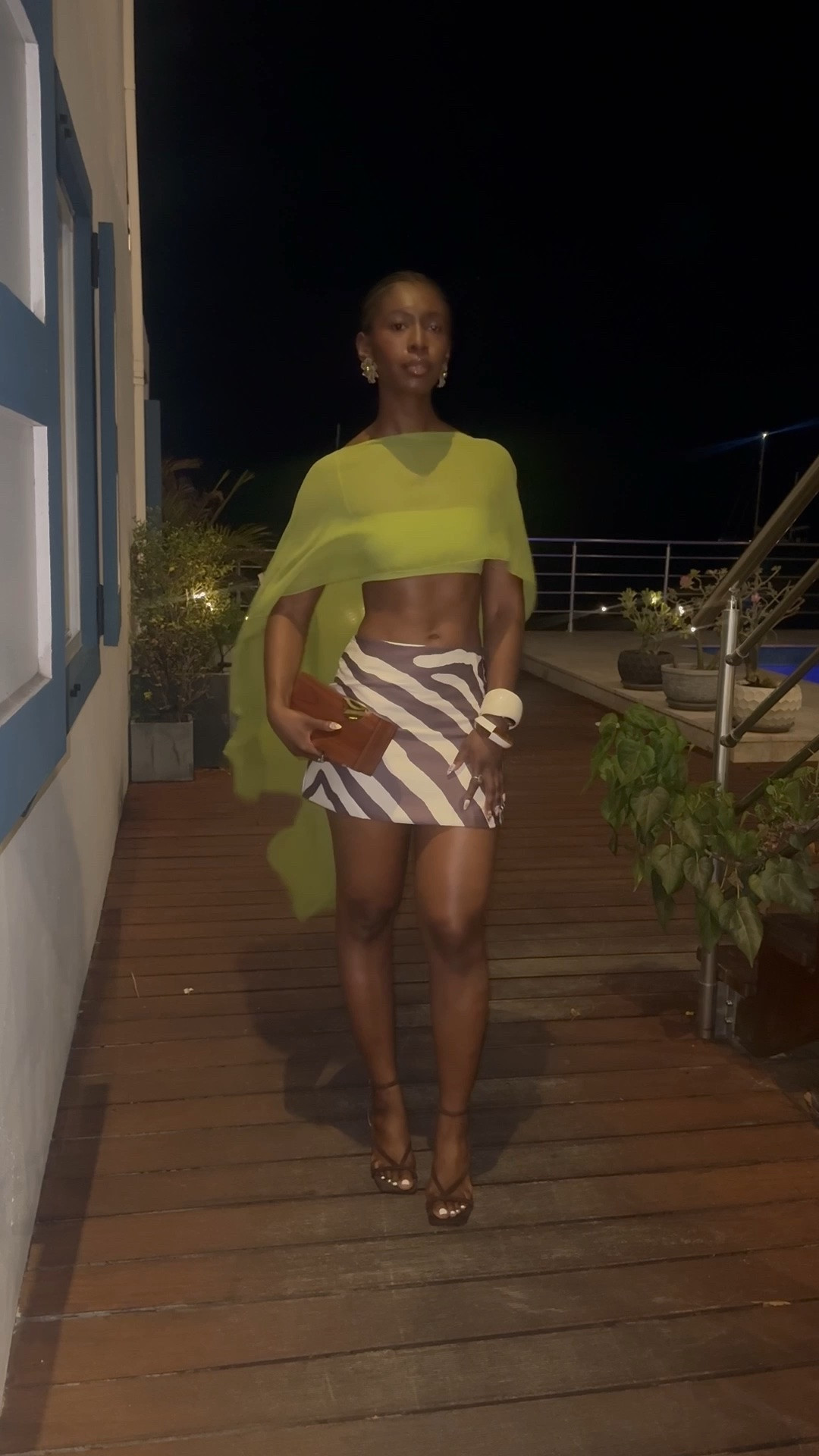 My fave outfit in Sint Marteen! Got so many compliments on this look. 

Dinner outfit date night outfit gno outfit zebra skirt outfit colorful fashion green top outfit naked wardrobe

#LTKootd #LTKTall