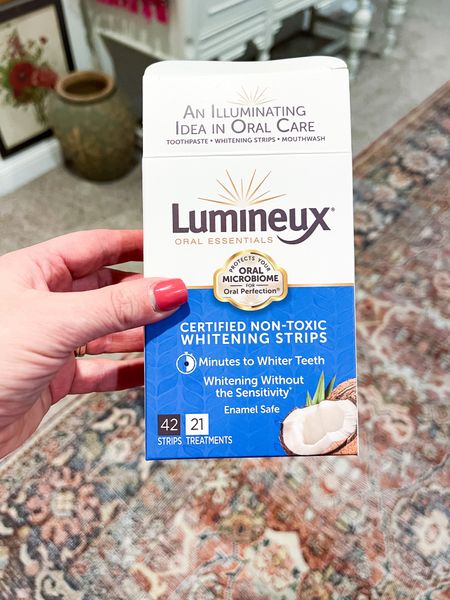 Certified non-toxic teeth whitening strips from Lumineux—currently $5 off! 

#LTKsalealert #LTKbeauty