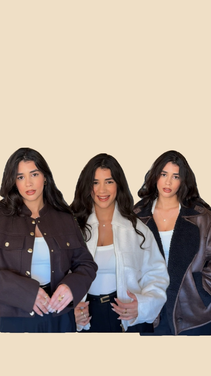 Mis 3 jackets favoritas para este otoño 🍂😍

Cuál fue tu favorita ?
1,2 o 3

#jackets #autumn #autumnvibes🍁 #autumnbasics #basicos #otoño #shein #sheinhaul #sheinotoño #sheinbasics
