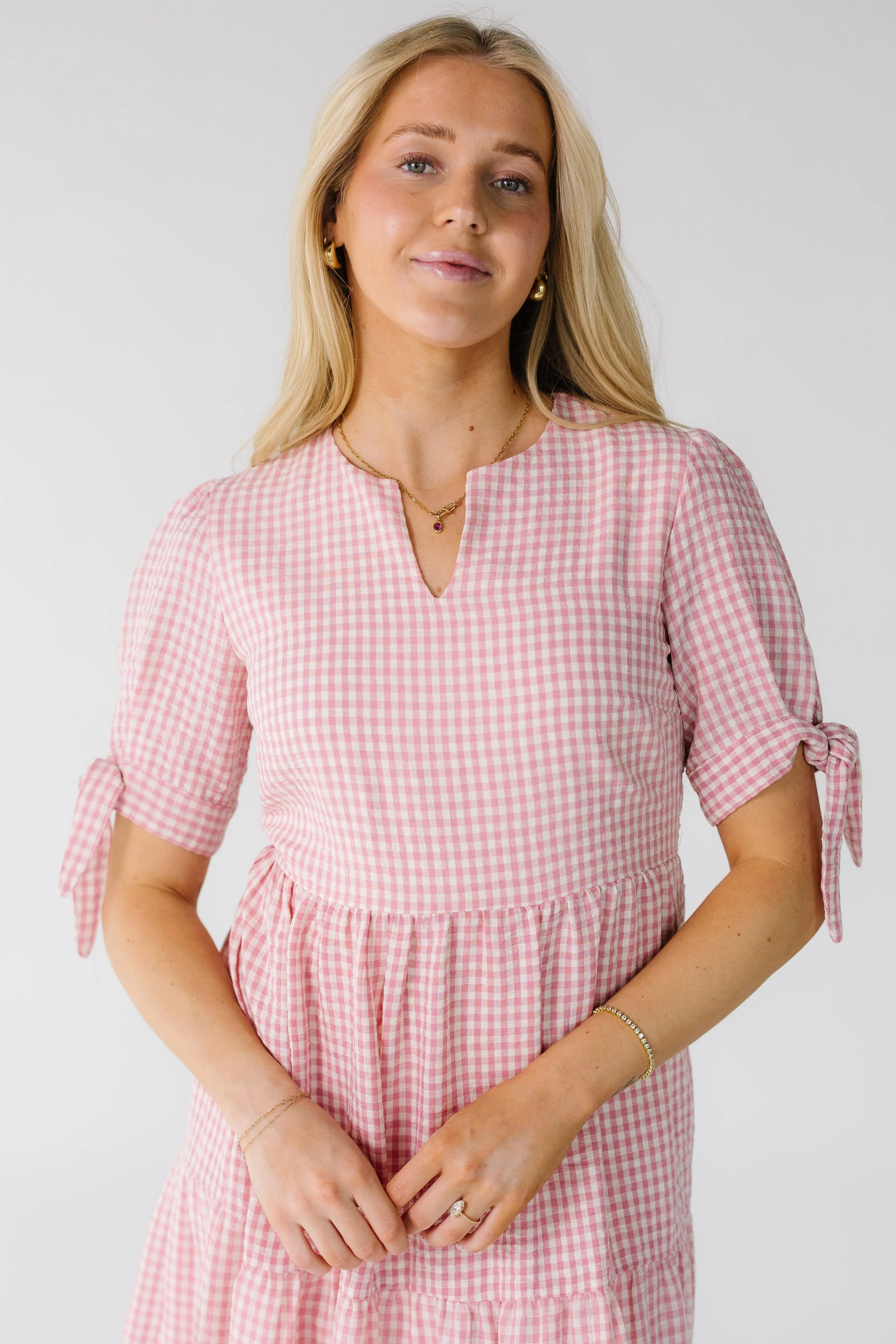 Brass & Roe Claire Tie Sleeve Dress | Called To Surf