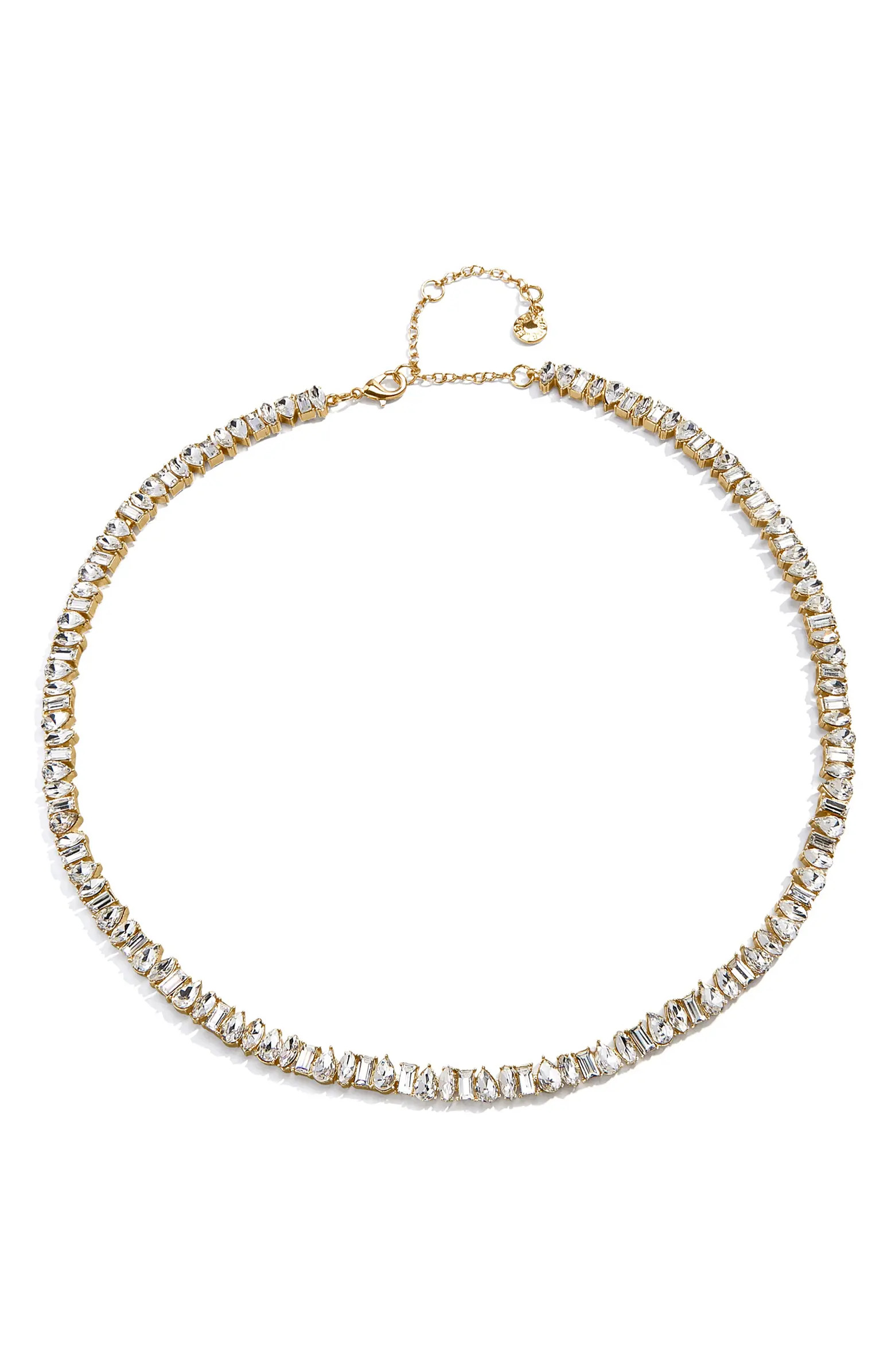 Mixed Crystal Frontal Necklace | Nordstrom