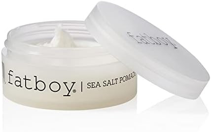 Fatboy Sea Salt Hair Pomade with Coconut Oil & Shea Butter, Lightweight Hold for Texture, Styling... | Amazon (US)
