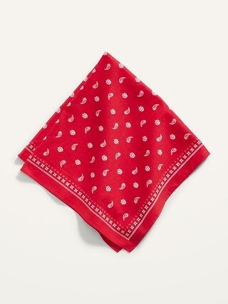 Printed Poplin Neckerchief for Women | Old Navy (US)