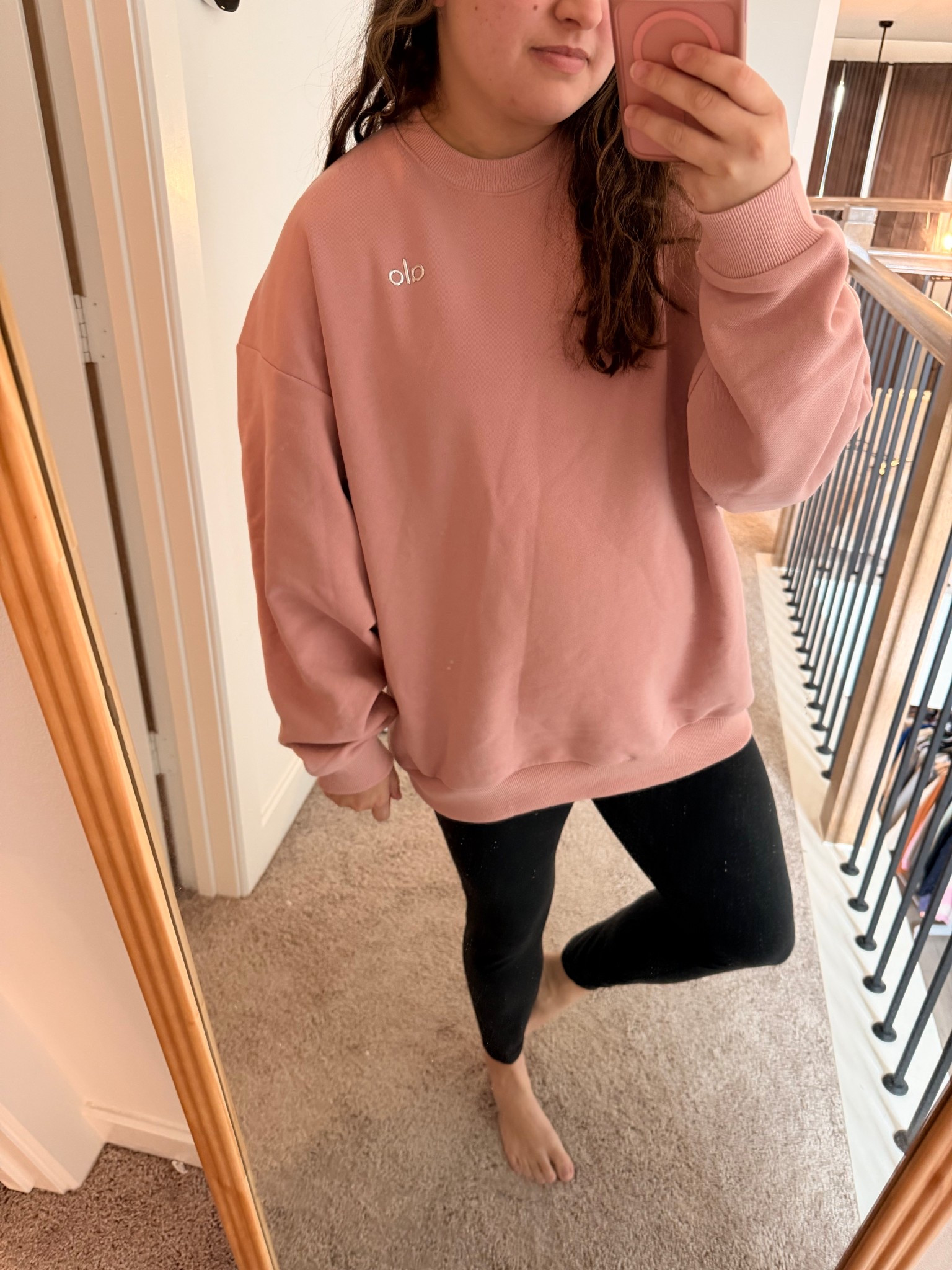 Perfect mom fit! Comfy and cute! @Alo Yoga @lululemon 
I’m wearing a large in the top and a 12 in the bottomm

#LTKMidsize #LTKootd #LTKmomlife