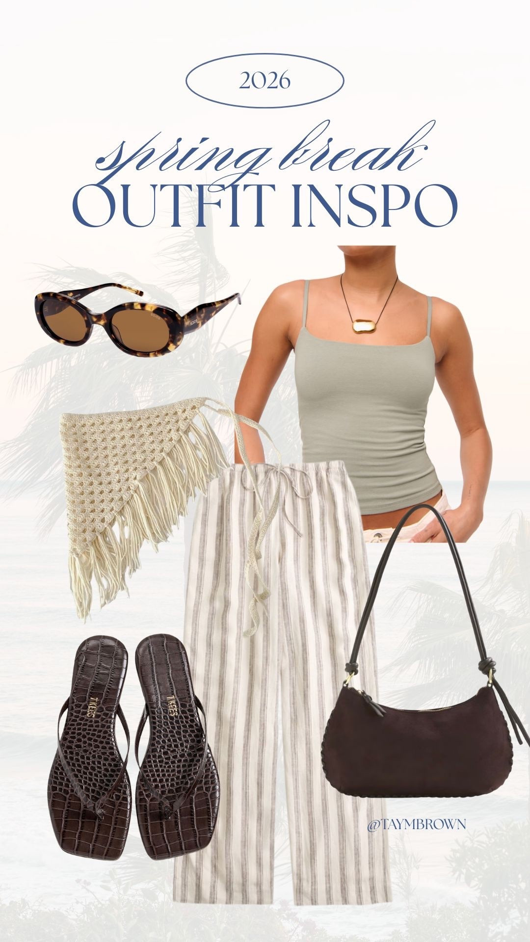 Spring break outfit / vacation outfits / resort wear / linen pant / beach vacation style 

#LTKTravel #LTKSaleAlert #LTKSeasonal