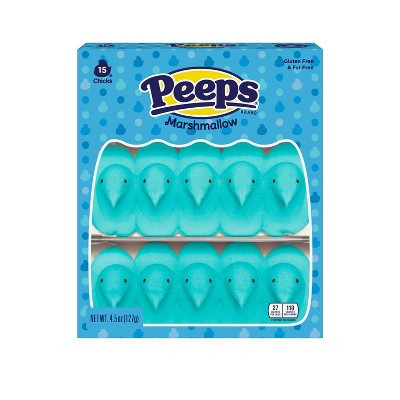 Peeps Easter Blue Chicks - 4.5oz/15ct | Target