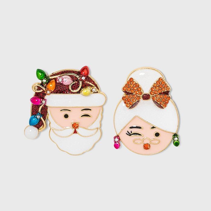 SUGARFIX by BaubleBar Mr. & Mrs. Claus Stud Earrings - Light | Target