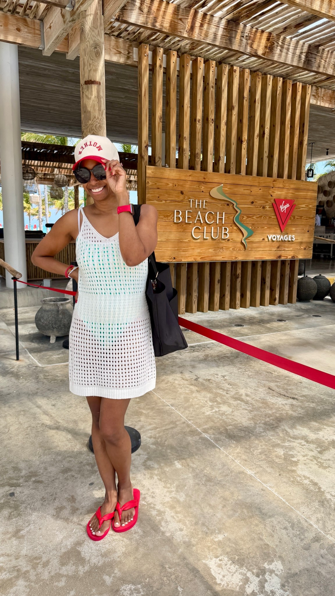Beach resort style ! Cover up the I have had for while from Amazon! Washes well and keeps the shape! With my Funky Junque hat and Sojo Sunnies also on Amazon flip flops also super comfy 

#LTKFestival #LTKMothersDay #LTKTravel