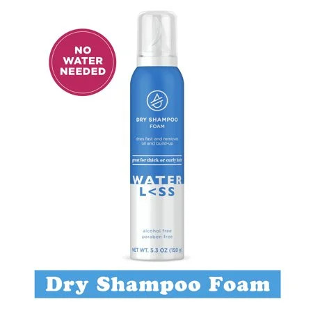 2 Pack Waterless Dry Shampoo Foam Great for Thick or Curly Hair 5.3 oz. - Walmart.com | Walmart (US)